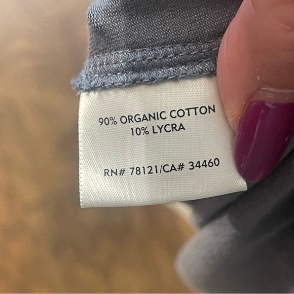 Eileen Fisher Organic Cotton Dress NWT Gray Size XS - Picture 8 of 8